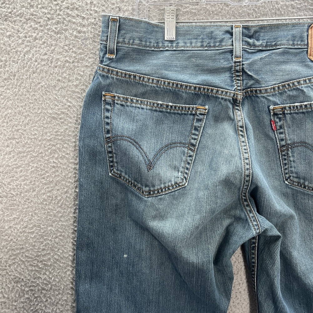 Levis 559 Jeans Mens 36x32 Blue Denim Relaxed Workwear Grunge Skater Baggy * - Picture 11 of 11
